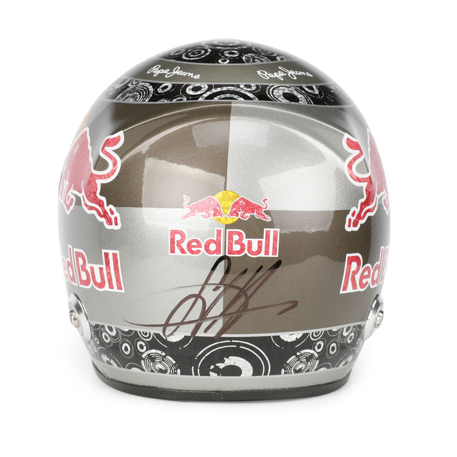 LOT 601 - Sebastian Vettel 2010 Abu Dhabi 1:2 Signed Helmet