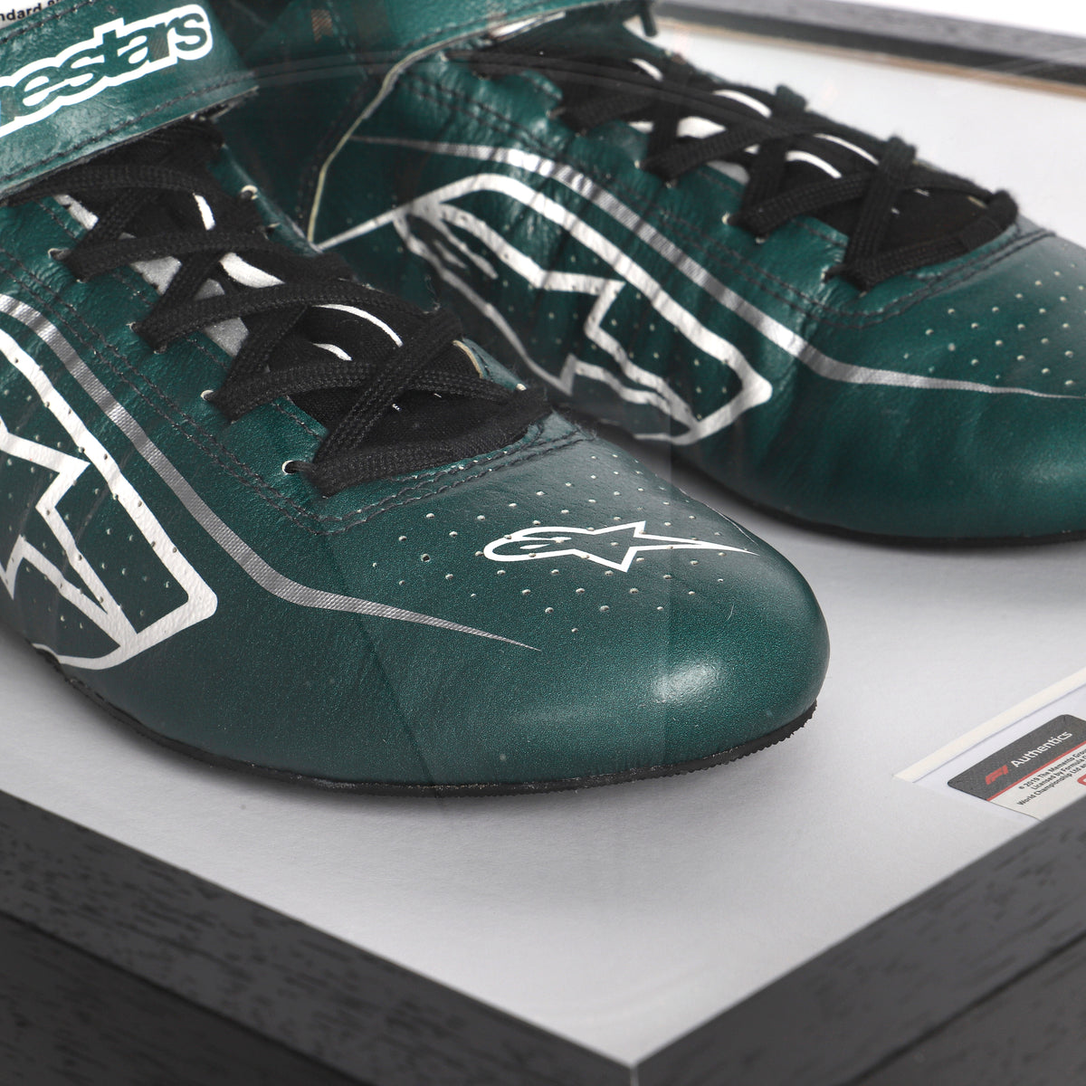 The Austin Auction LOT 073 - Sebastian Vettel 2021 Race Worn Boots - French GP