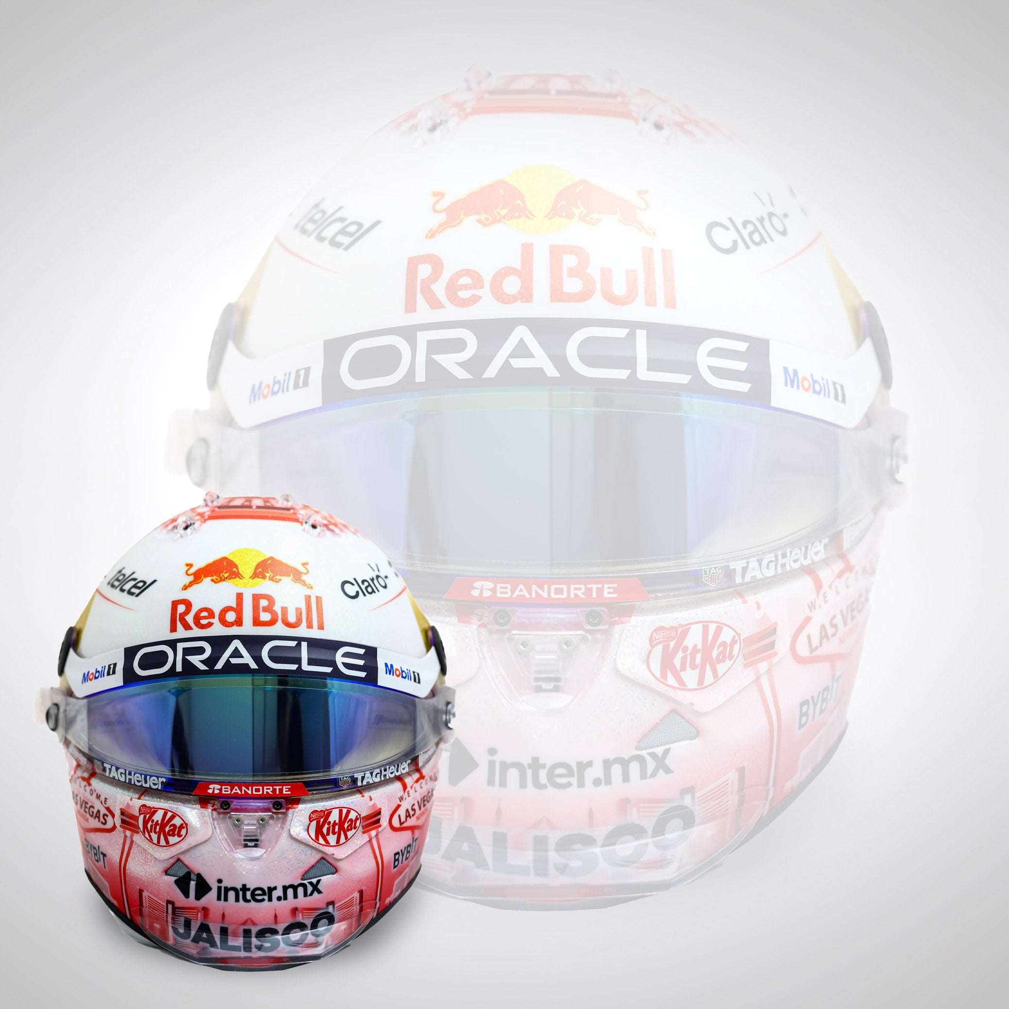 Sergio Pérez 2023 1:2 Scale Helmet - Las Vegas GP