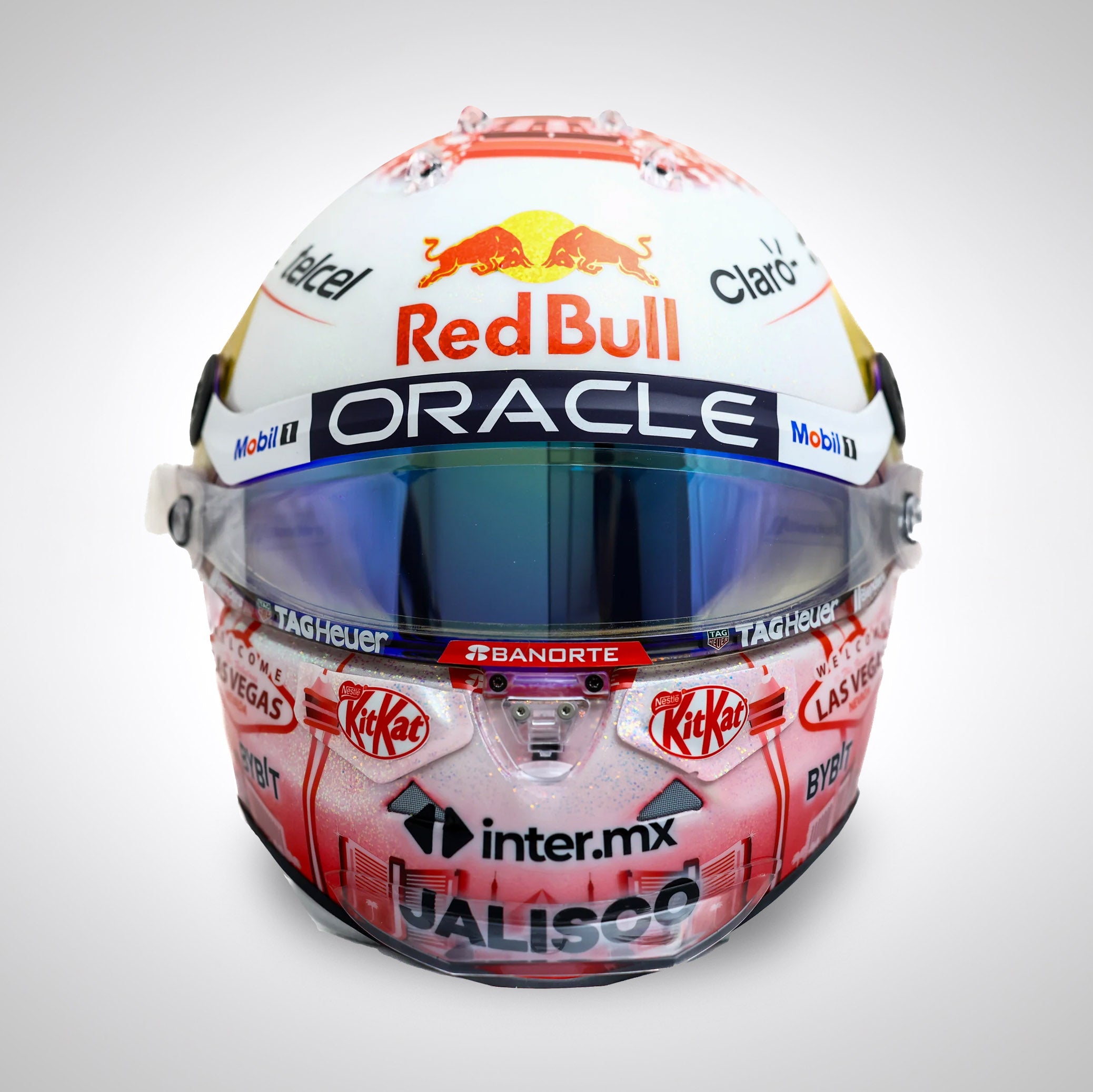 Sergio Pérez 2023 1:2 Scale Helmet - Las Vegas GP