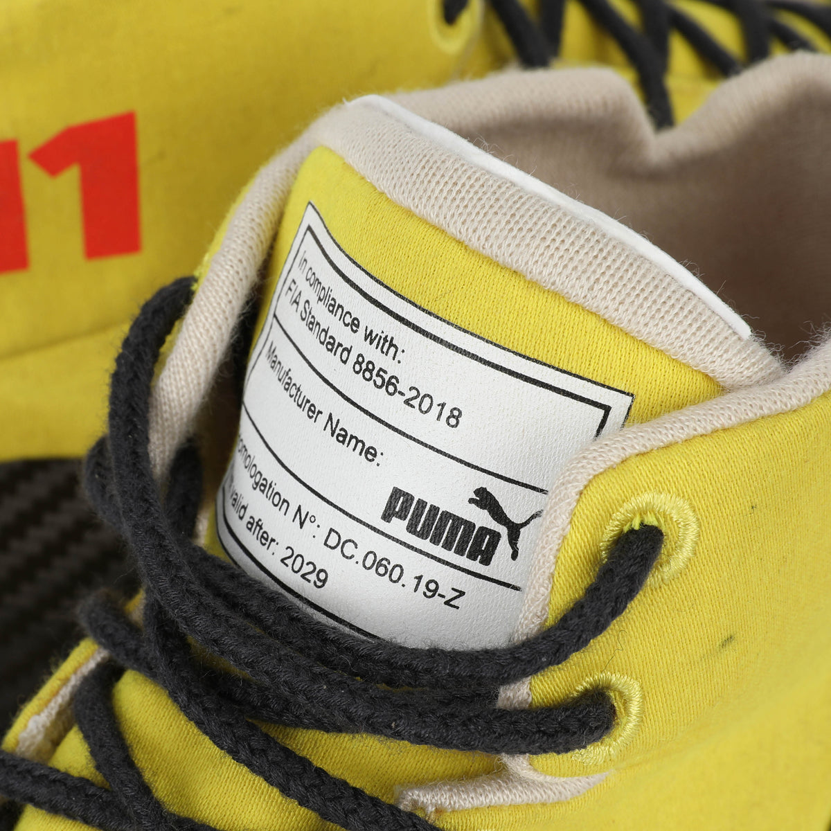 The Austin Auction LOT 045 - Sergio Perez 2024 Red Bull Boots - Weekend Used