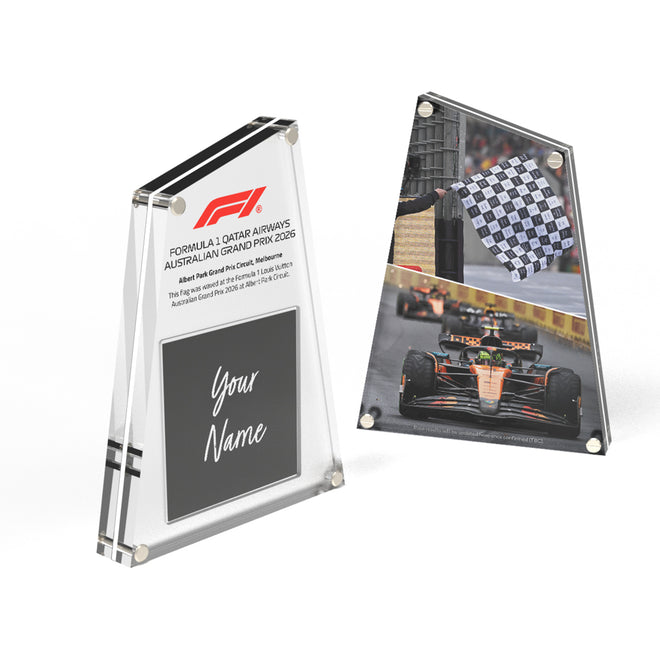 Own the Chequered Flag - 2026 Australian Grand Prix