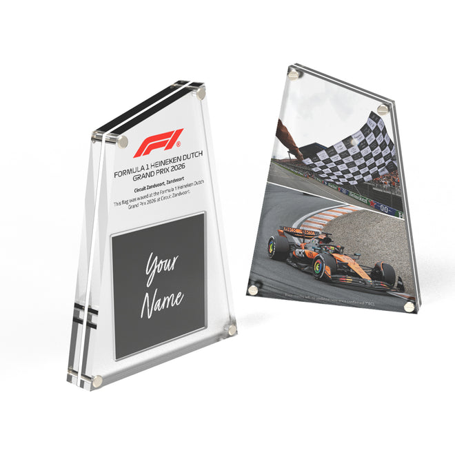 Own the Chequered Flag - 2026 Dutch Grand Prix