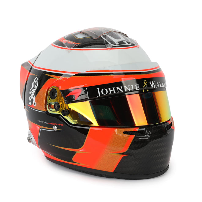 LOT 040 - Stoffel Vandoorne 2017 McLaren Replica 1:1 Scale Helmet