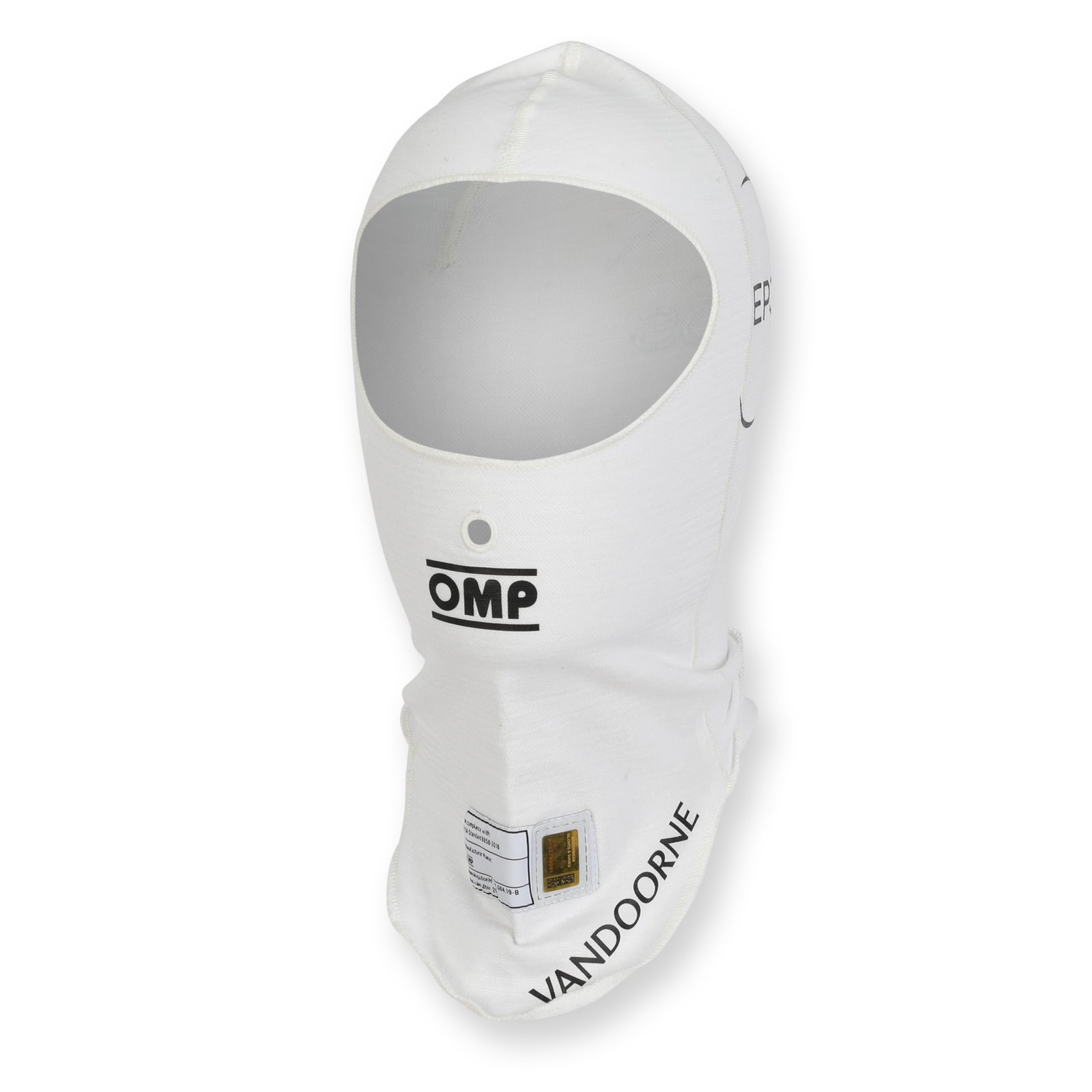 Stoffel Vandoorne 2024 Season used Aston Martin Aramco Formula One Team Balaclava