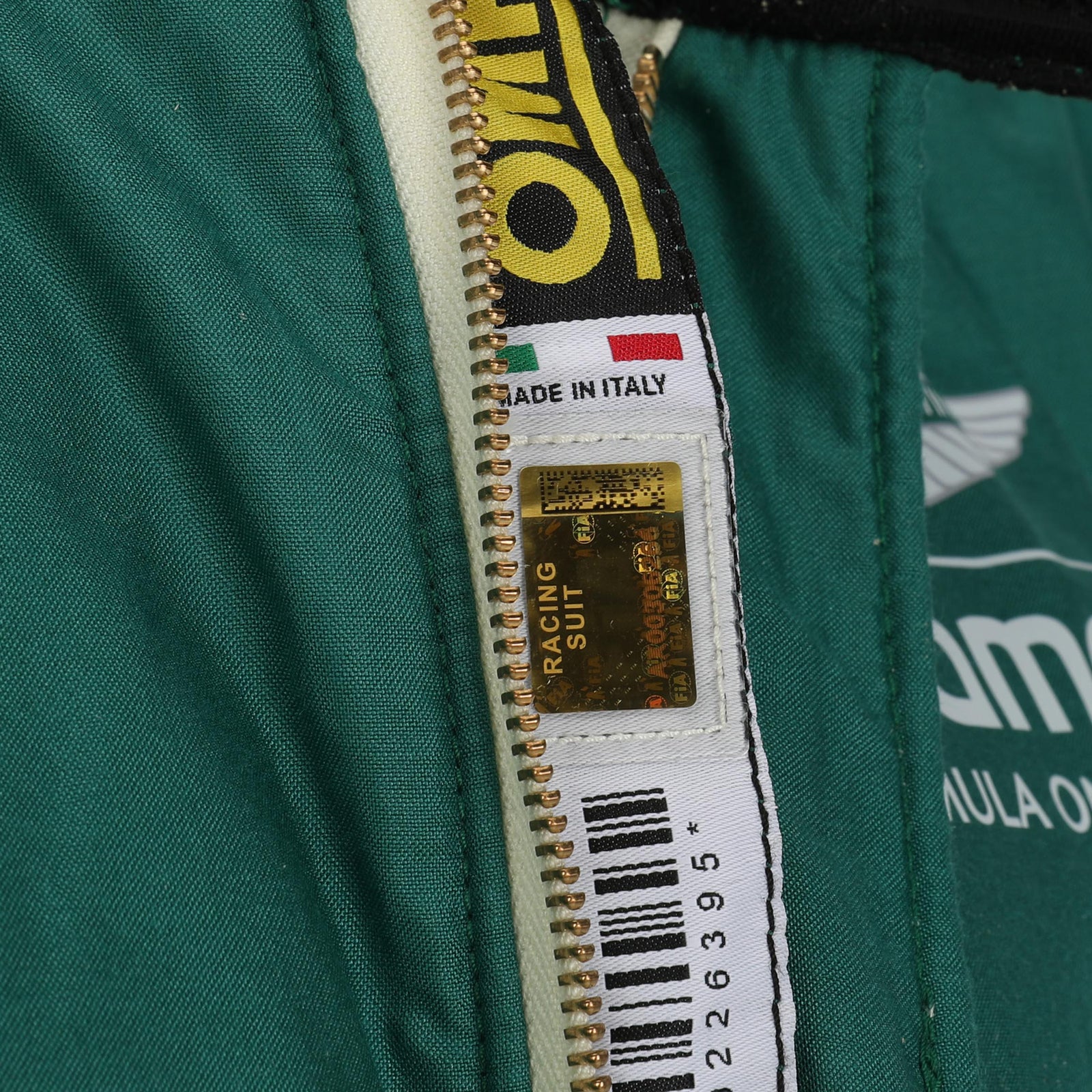 LOT 026 - Stoffel Vandoorne 2024 Season used Aston Martin Aramco Formula One Team Suit