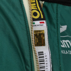 Genuine Stoffel Vandoorne 2024 season-used Aston Martin Aramco F1® Team race suit, authentic Formula 1 race-worn memorabilia for display