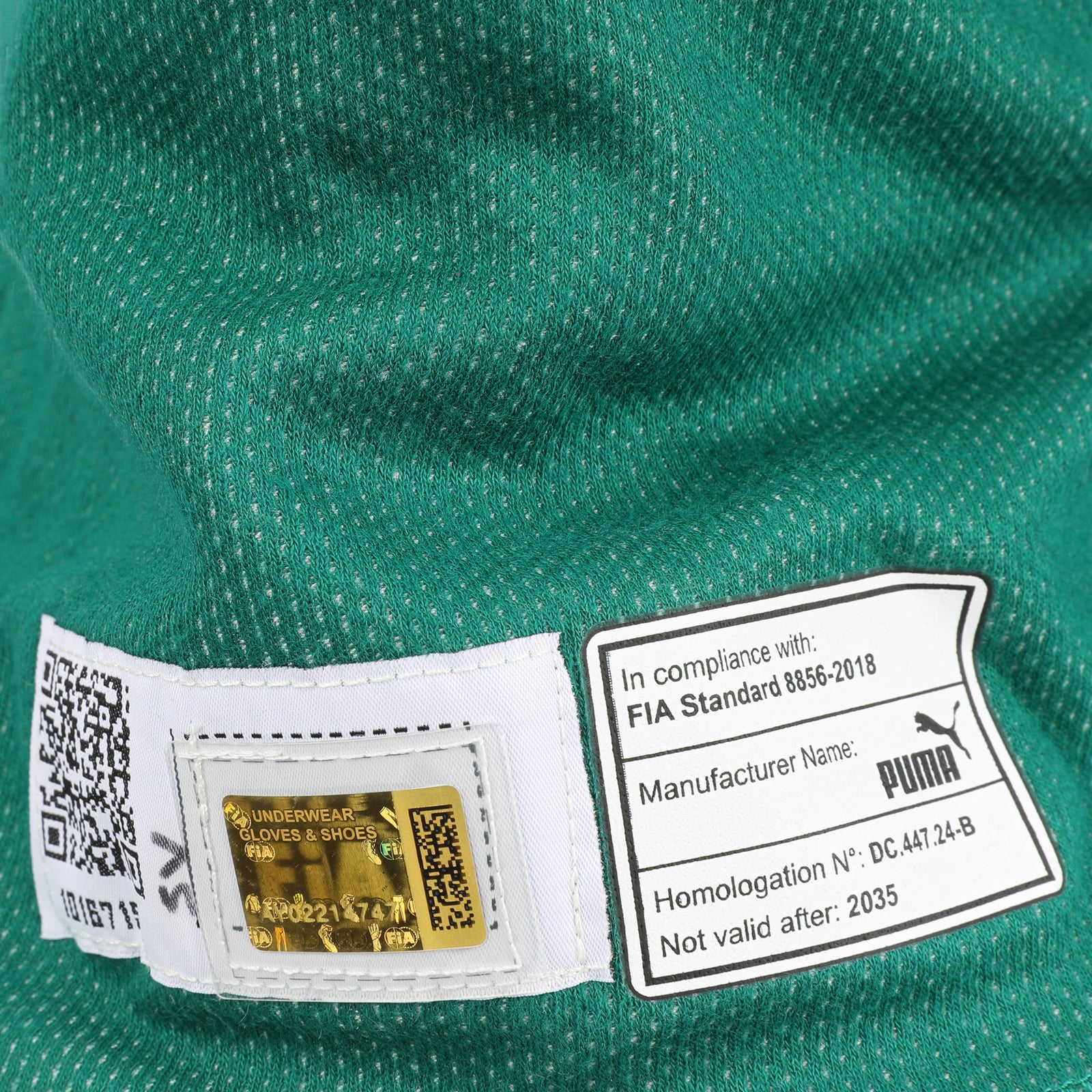 Stoffel Vandoorne 2025 Aston Martin Aramco F1® Team Race Spec Balaclava