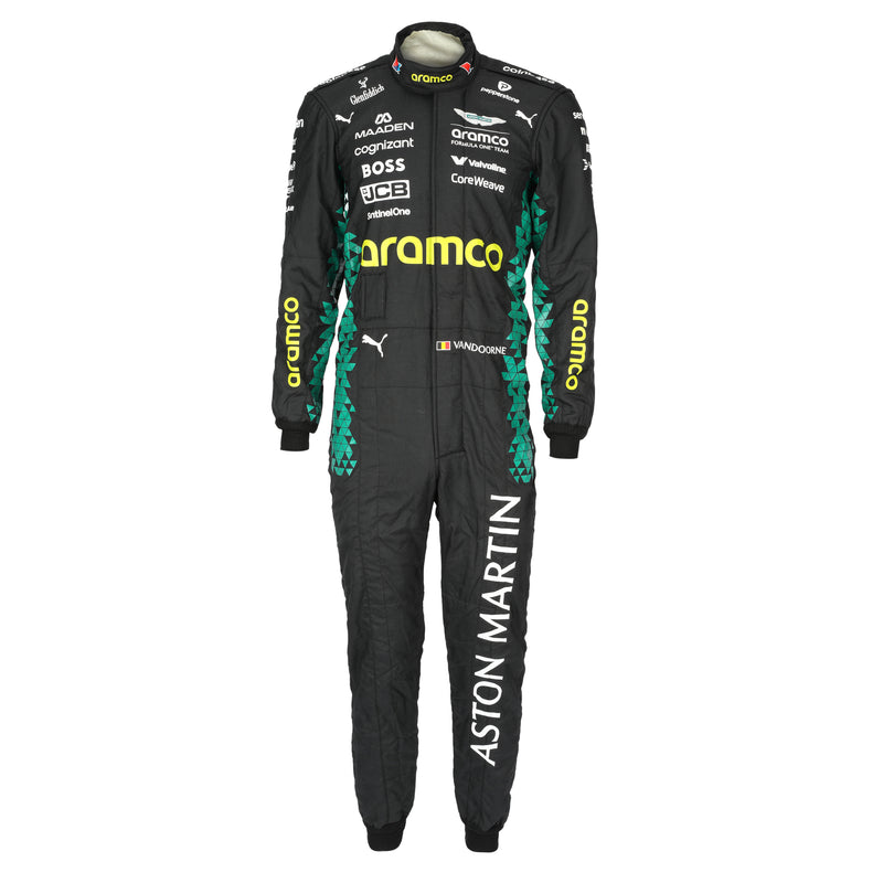 Stoffel Vandoorne 2025 Aston Martin Aramco F1 ® Team Used Race Suit - US GP