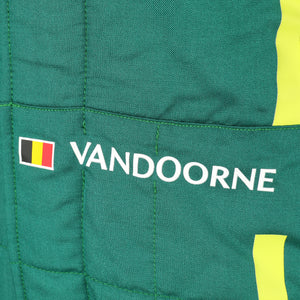 Stoffel Vandoorne 2025 Aston Martin F1 Team race suit, genuine Formula 1 race-worn memorabilia for collector display