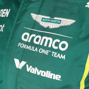 Stoffel Vandoorne 2025 Aston Martin F1 Team authentic race suit, premium Formula 1 memorabilia and collector display