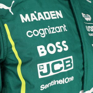 Stoffel Vandoorne 2025 Aston Martin F1 Team race suit, authentic Formula 1 race-worn memorabilia and premium motorsport collector piece