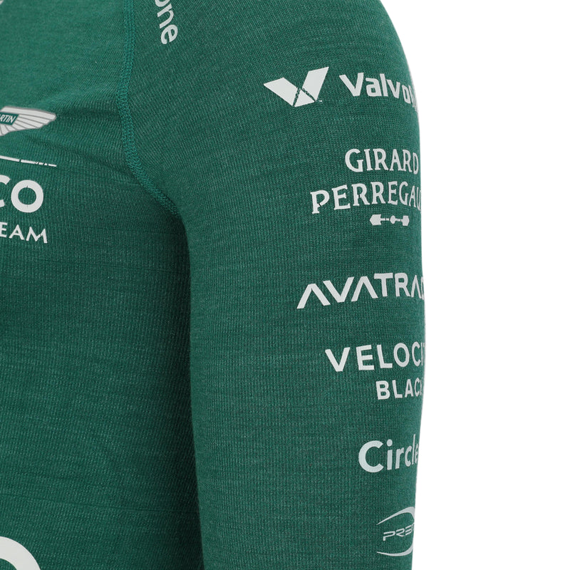 LOT 030 - Tina Hausmann Un-Signed 2024 Season Prema Racing Aston Martin F1 Academy Race Used Nomex - Green