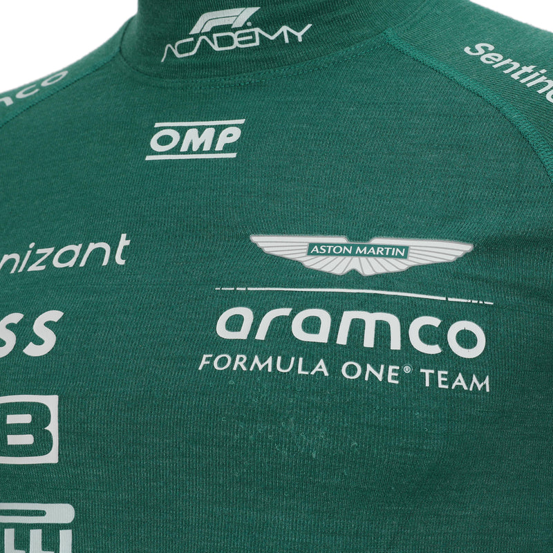 LOT 030 - Tina Hausmann Un-Signed 2024 Season Prema Racing Aston Martin F1 Academy Race Used Nomex - Green