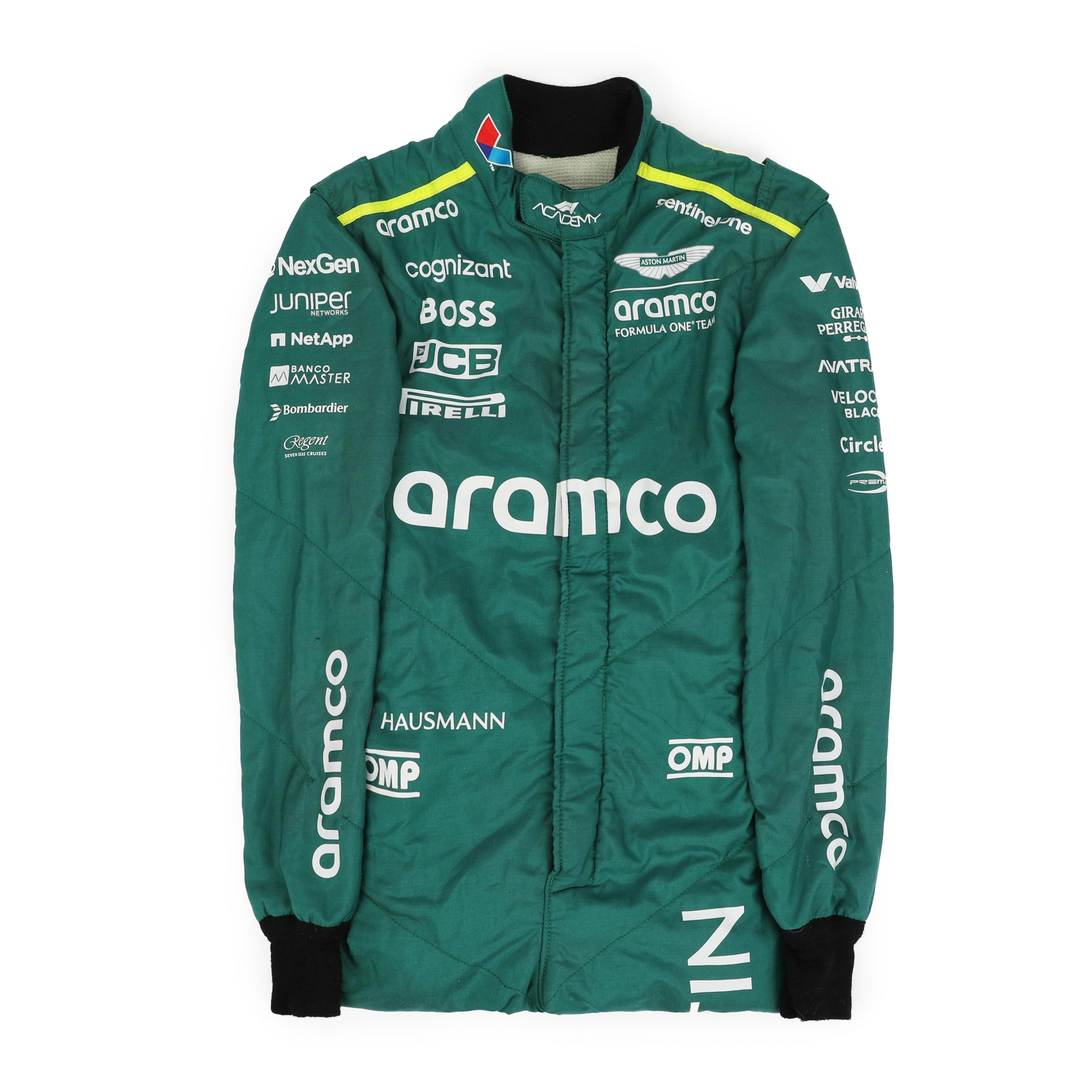 Tina Hausmann Un-Signed 2024 Season Prema Racing Aston Martin F1 Academy Race Used Suit