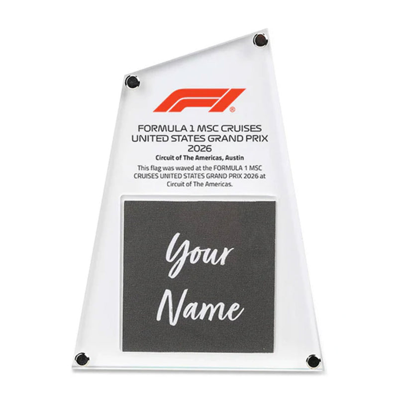 United States GP 2026 - Personalised F1® Flag