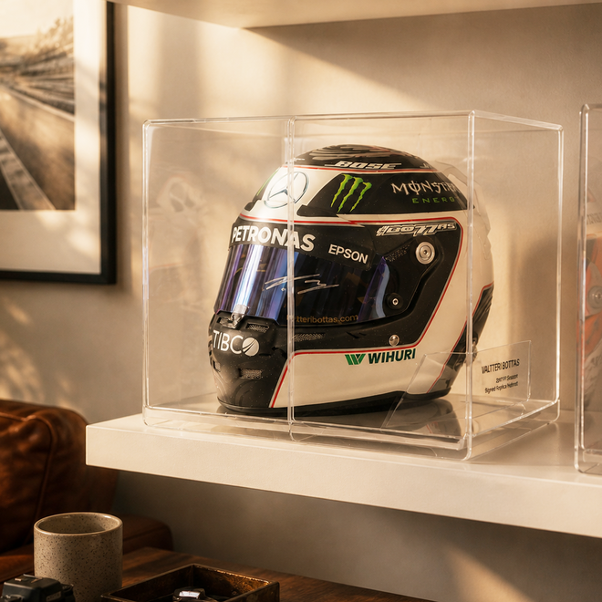 Valtteri Bottas 2017 Signed Official Replica Helmet