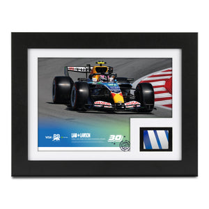 Liam Lawson 2026 Visa Cash App Racing Bulls F1 Team FC Livery Edition replica bodywork and photo, premium Formula 1 collector display and motorsport memorabilia