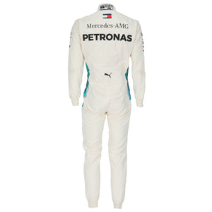 Mercedes Formula 1 Team Valtteri Bottas 2018 season used race suit collector display item