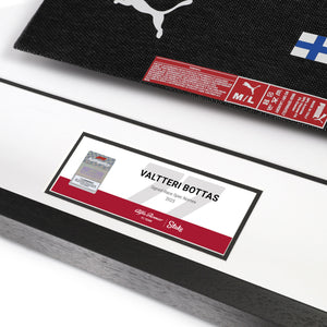 LOT 075 - Valtteri Bottas 2023 Season Signed Alfa Romeo F1 Team Stake Race Spec Nomex Top
