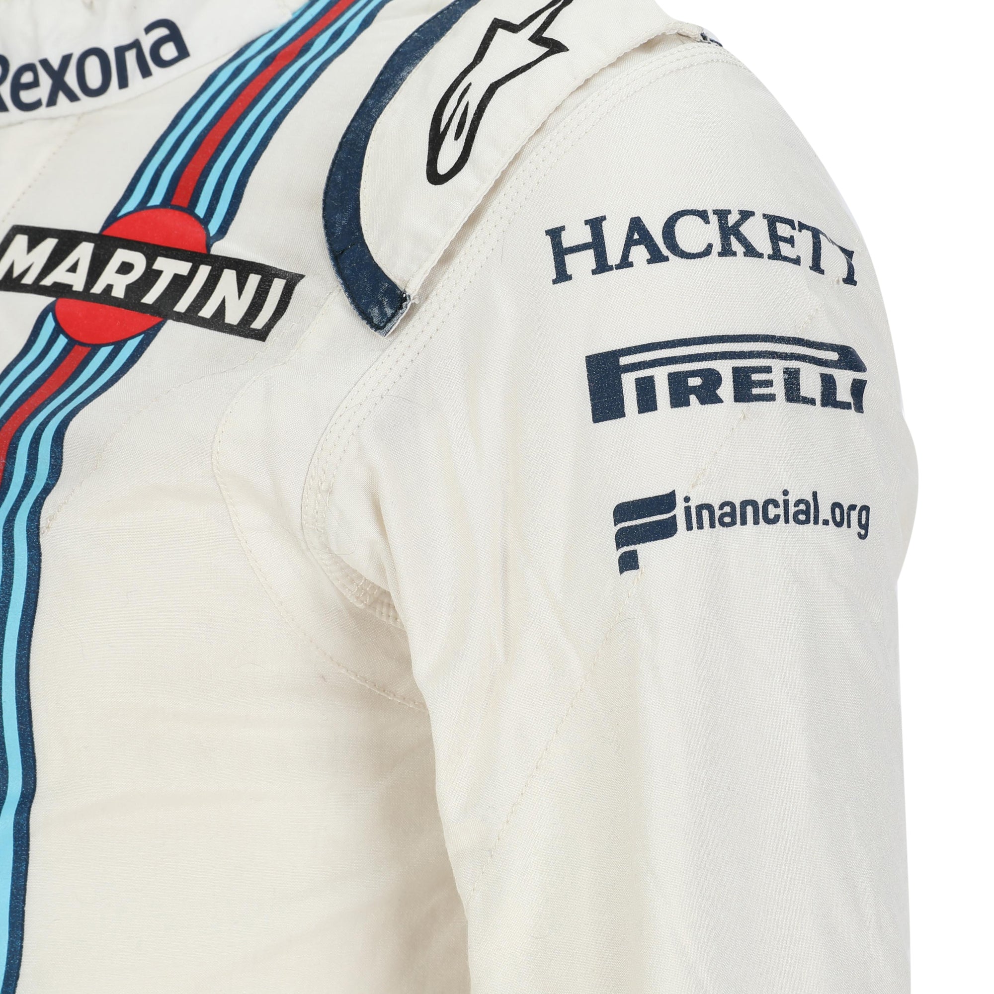 Valtteri Bottas 2016 Williams Martini Racing Grand Prix Used Suit