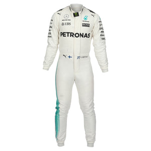 Mercedes AMG Petronas F1 Team race-used suit Valtteri Bottas 2017 Australian Grand Prix memorabilia