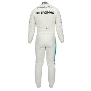 Mercedes Formula 1 Team Valtteri Bottas 2017 Australian GP used race suit collector display