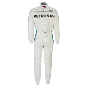 Valtteri Bottas 2018 Mercedes-AMG Petronas Singapore Grand Prix-used race suit, genuine Formula 1 race-worn collector piece and motorsport memorabilia