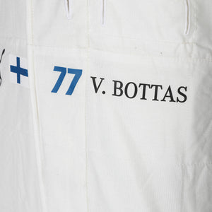 2018 Valtteri Bottas Mercedes-AMG Petronas Grand Prix-used race suit from the Singapore Grand Prix, premium Formula 1 collector piece