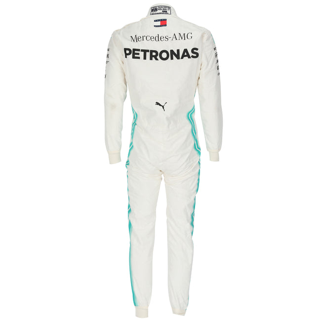 Auction LOT 055 - Valtteri Bottas Mercedes AMG Petronas 2019 Season Used Race Suit