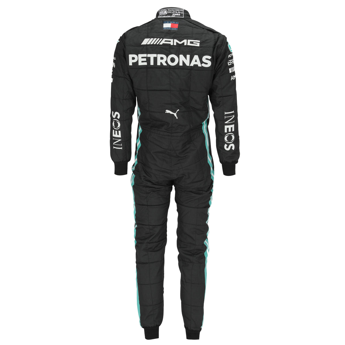 The Austin Auction LOT 003 - Valtteri Bottas 2021 Race Weekend Used Mercedes-AMG Petronas F1 Team Race Suit - Imola