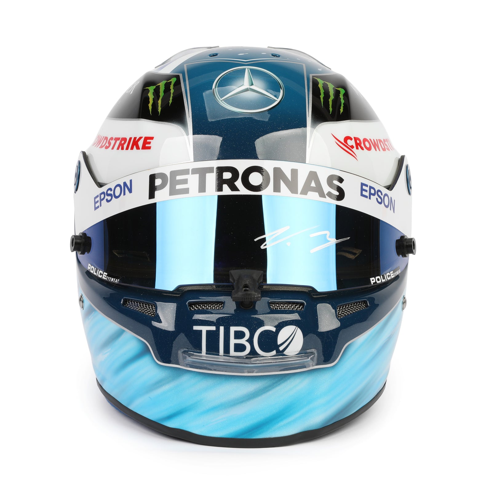 Valtteri Bottas 2021 Signed Official Replica Helmet
