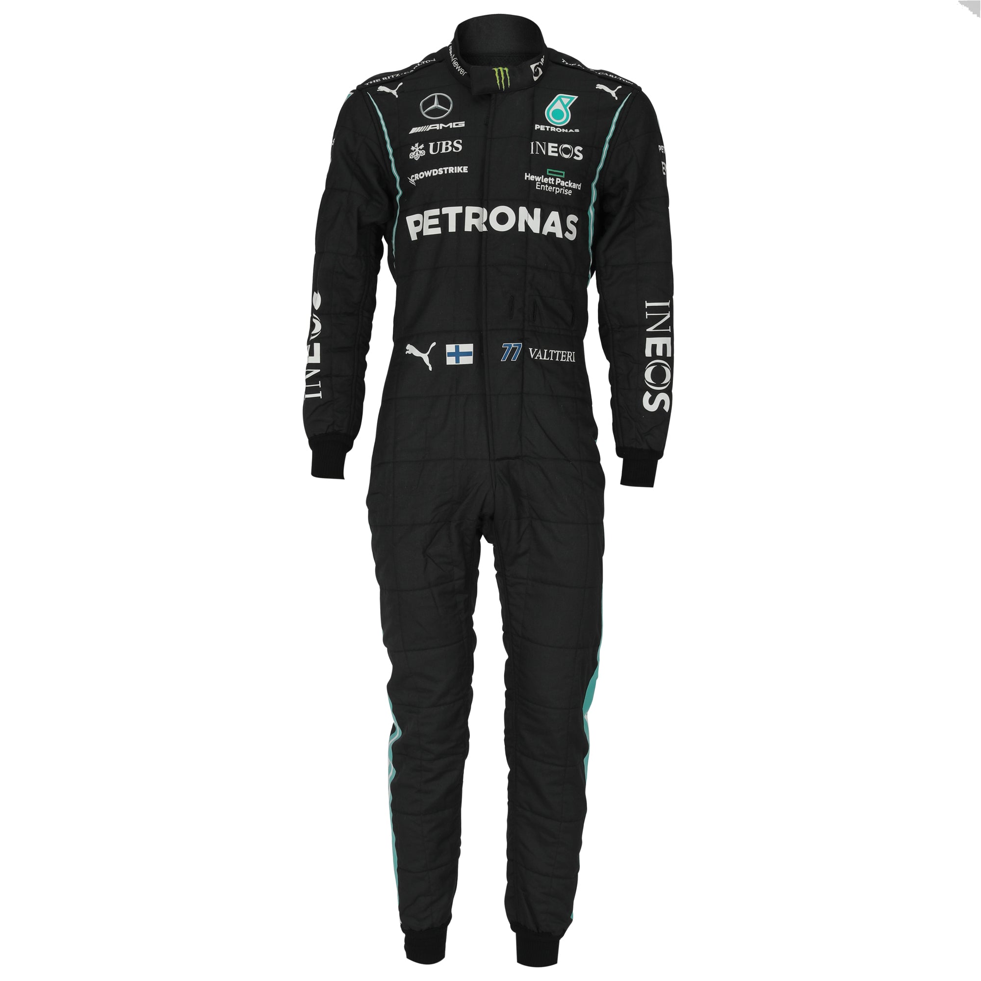 Valtteri Bottas Mercedes AMG Petronas 2021 Season Used Race Suit