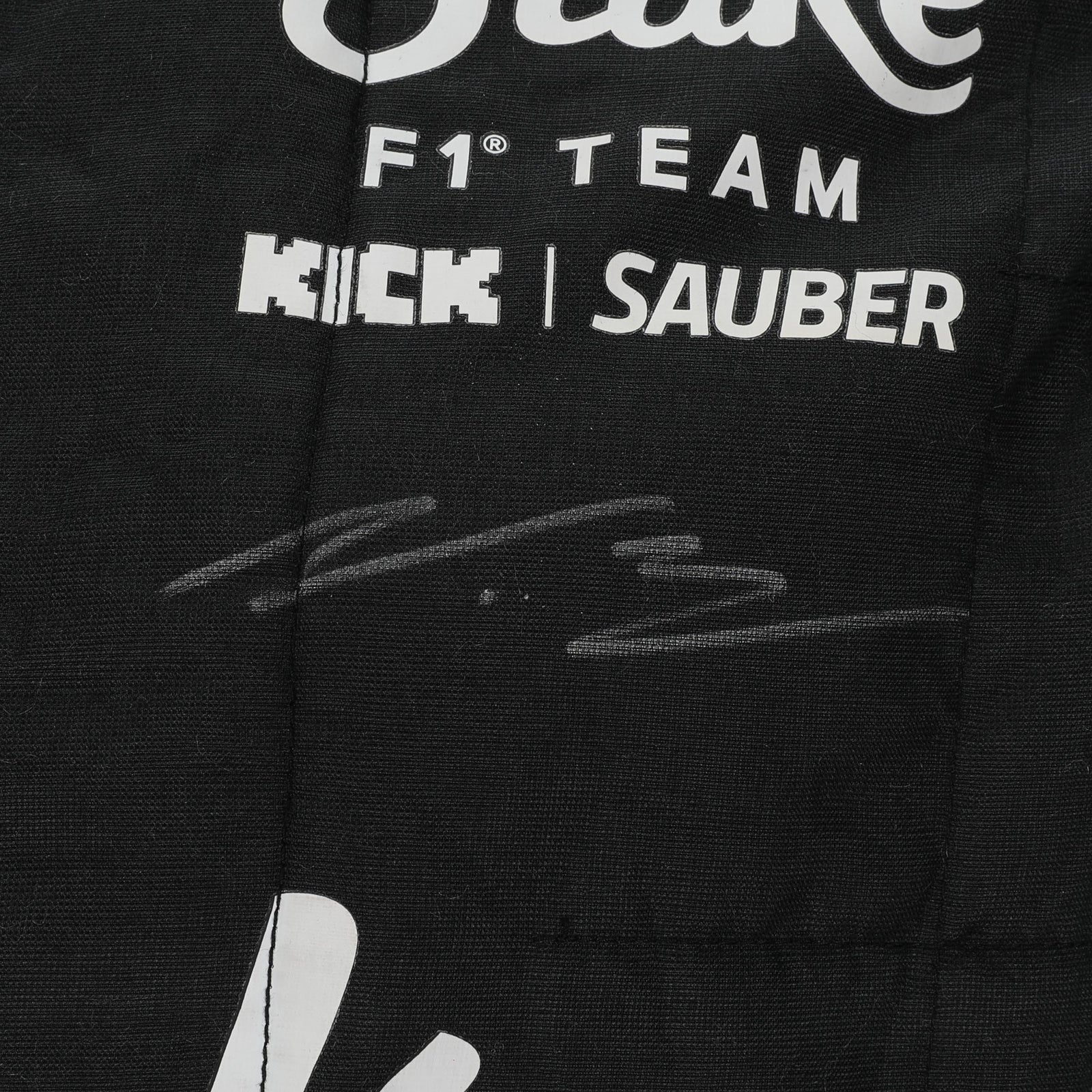The Silverstone Auction LOT 010 - Valtteri Bottas Signed 2024 Stake F1 Team Kick Sauber Grand Prix Used Race Suit - British GP