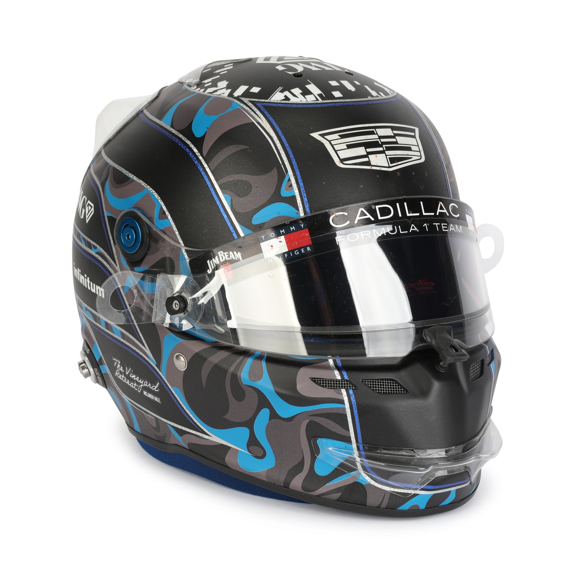 Valtteri Bottas First-Ever Cadillac Race-Used Helmet 2026