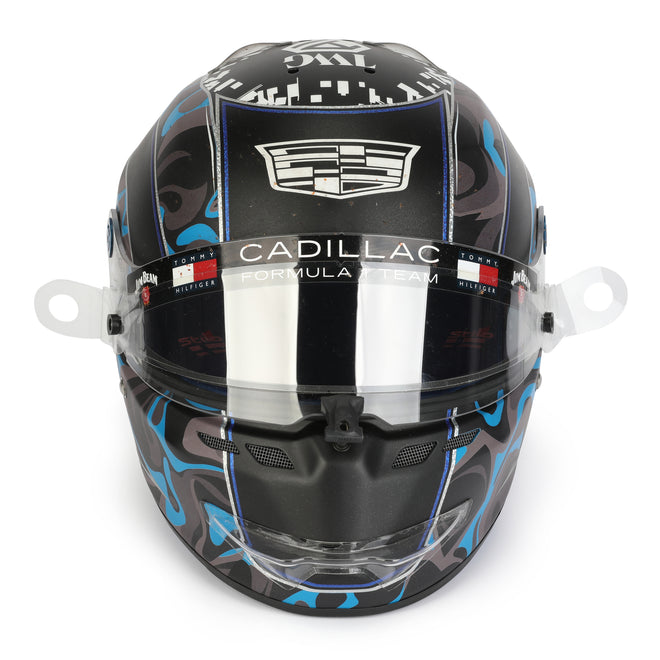The Miami Auction LOT 001 - Valtteri Bottas First-Ever Cadillac Race-Used Helmet, 2026 Australian GP