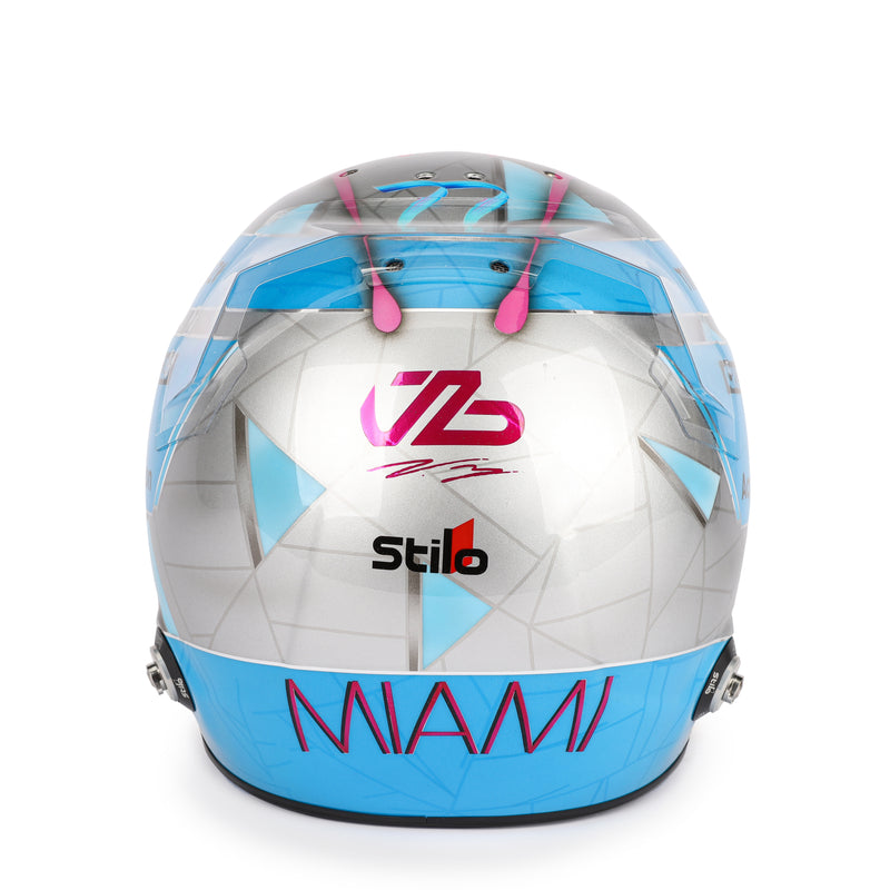 Valtteri Bottas 2022 Signed Official Replica Helmet – Miami Edition