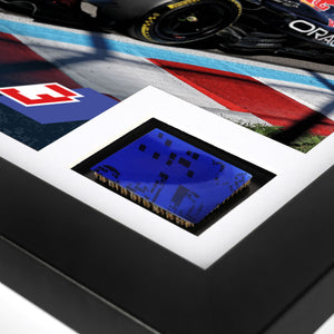 Max Verstappen Limited Edition 2026 Red Bull Racing Canadian Grand Prix replica bodywork and photo featuring Formula 1-inspired collector memorabilia