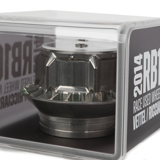 Red Bull Racing 2014 RB10 Grand Prix Used Wheel Nut in Display Case