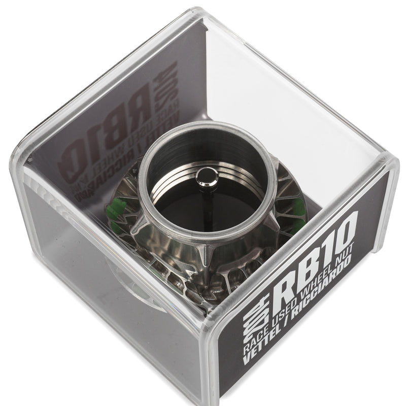 Red Bull Racing 2014 RB10 Grand Prix Used Wheel Nut in Display Case