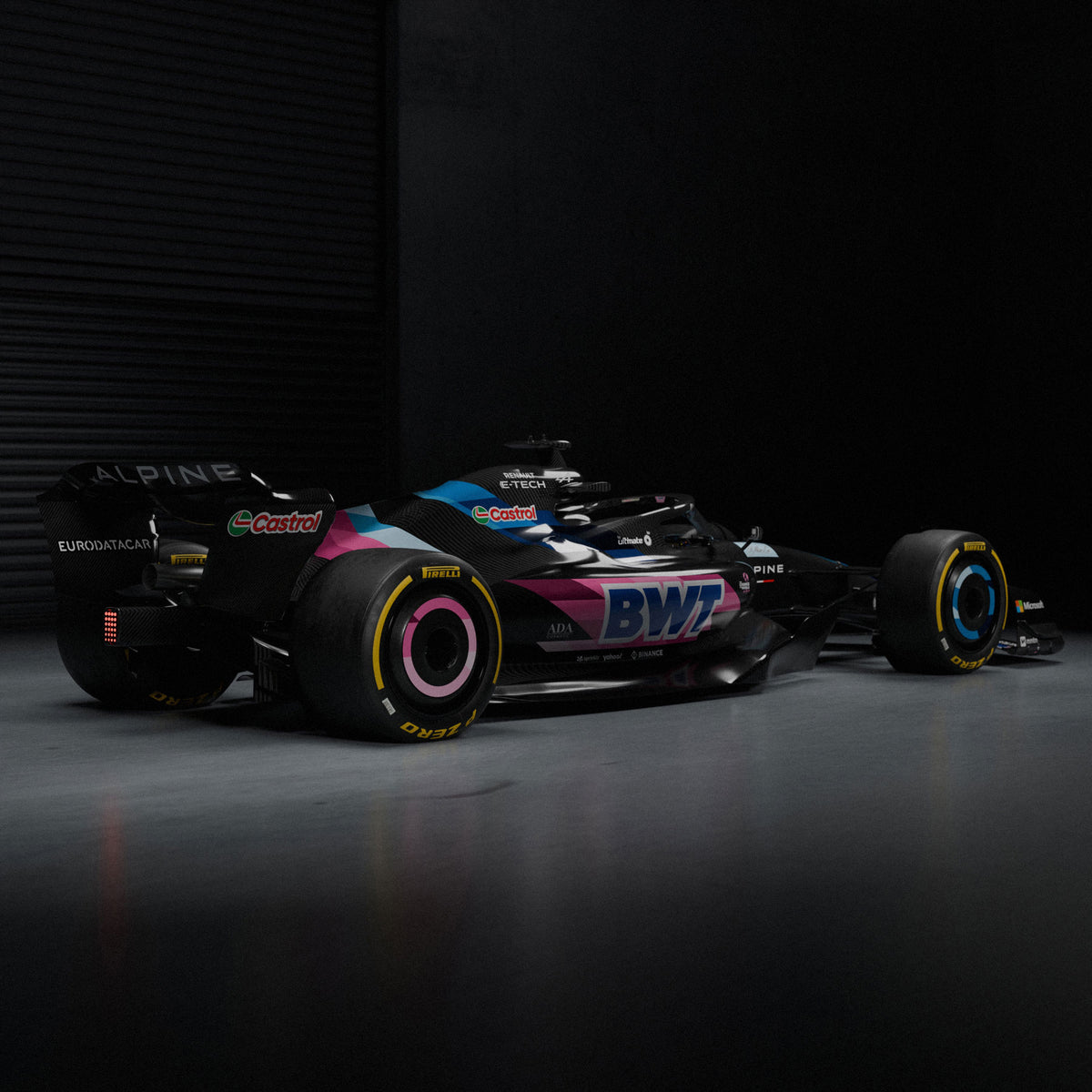 Alpine A524 2024 Formula 1 show car, full-size Formula 1-inspired display vehicle for collectors, exhibitions and showroom display