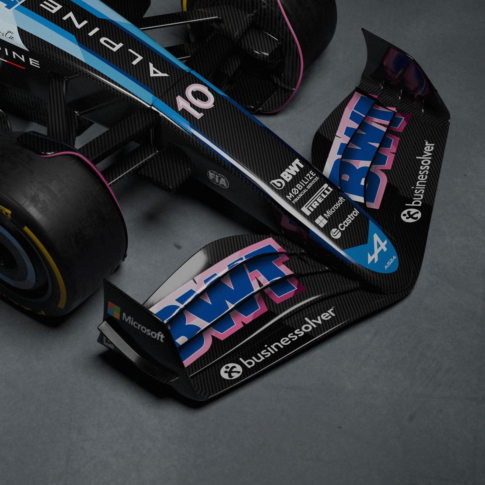 Official BWT Alpine F1 Team A524 Show Car | F1 Authentics
