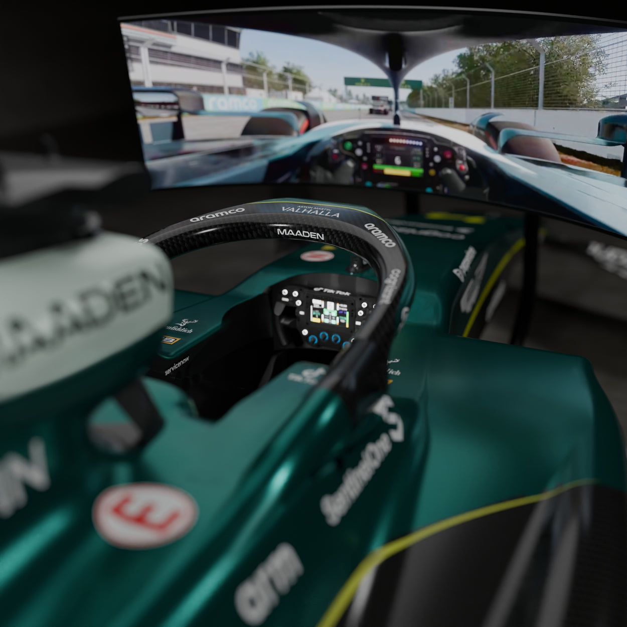 Aston Martin Aramco F1 Team AMR25 Simulator