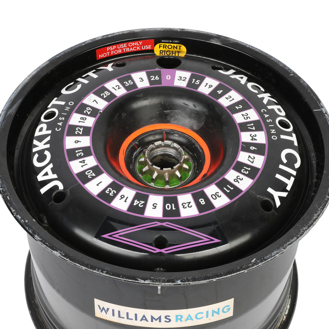 Season Launch LOT 165 - Williams F1 Team 2024 Race Used Front Wheel Rim