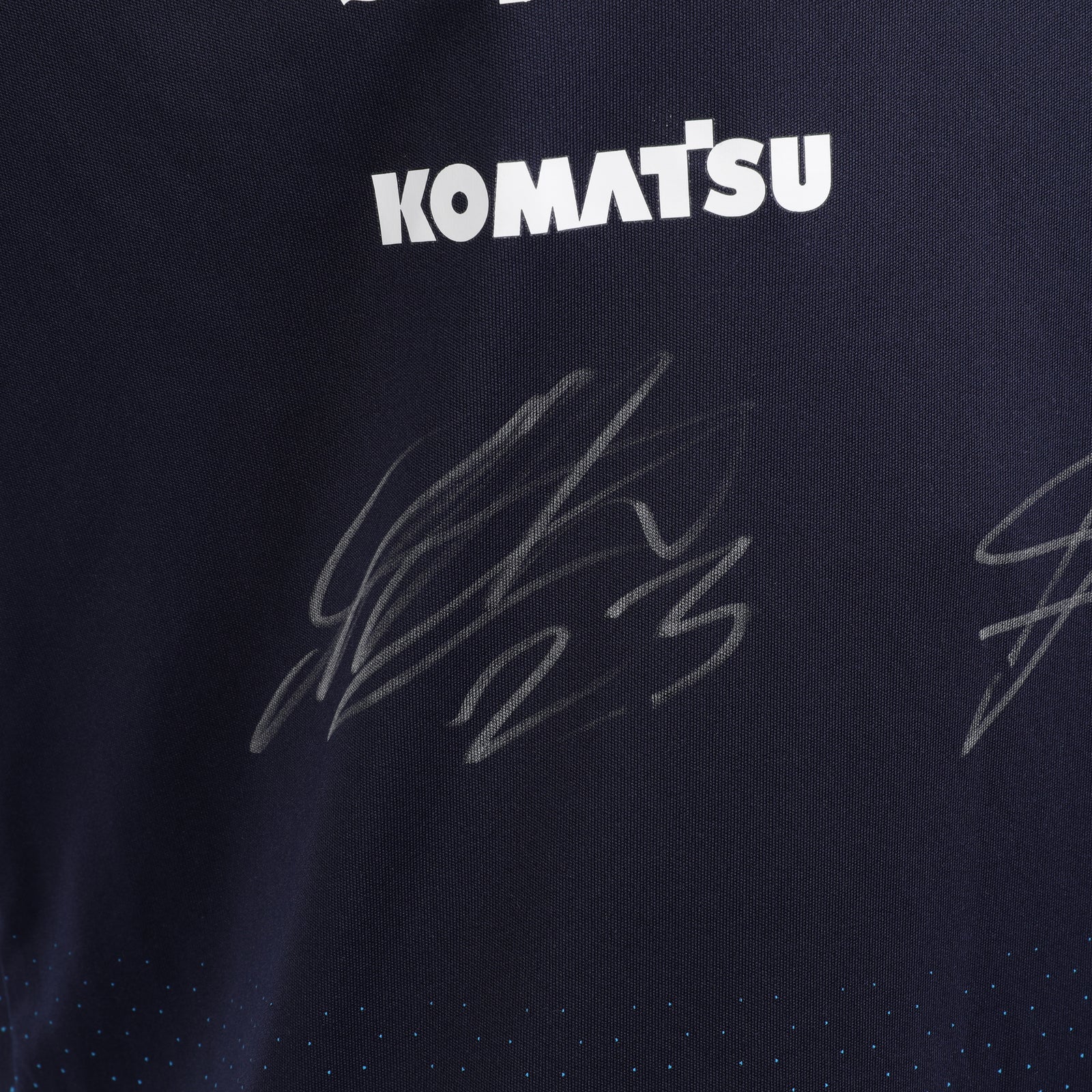 LOT 575 - Williams 2024 Shirt - Dual Signed By Alex Albon & Franco Colapinto - Make-A-Wish