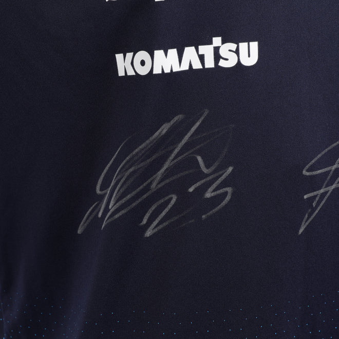 LOT 573 - Williams 2024 Shirt - Dual Signed By Alex Albon & Franco Colapinto - Make-A-Wish