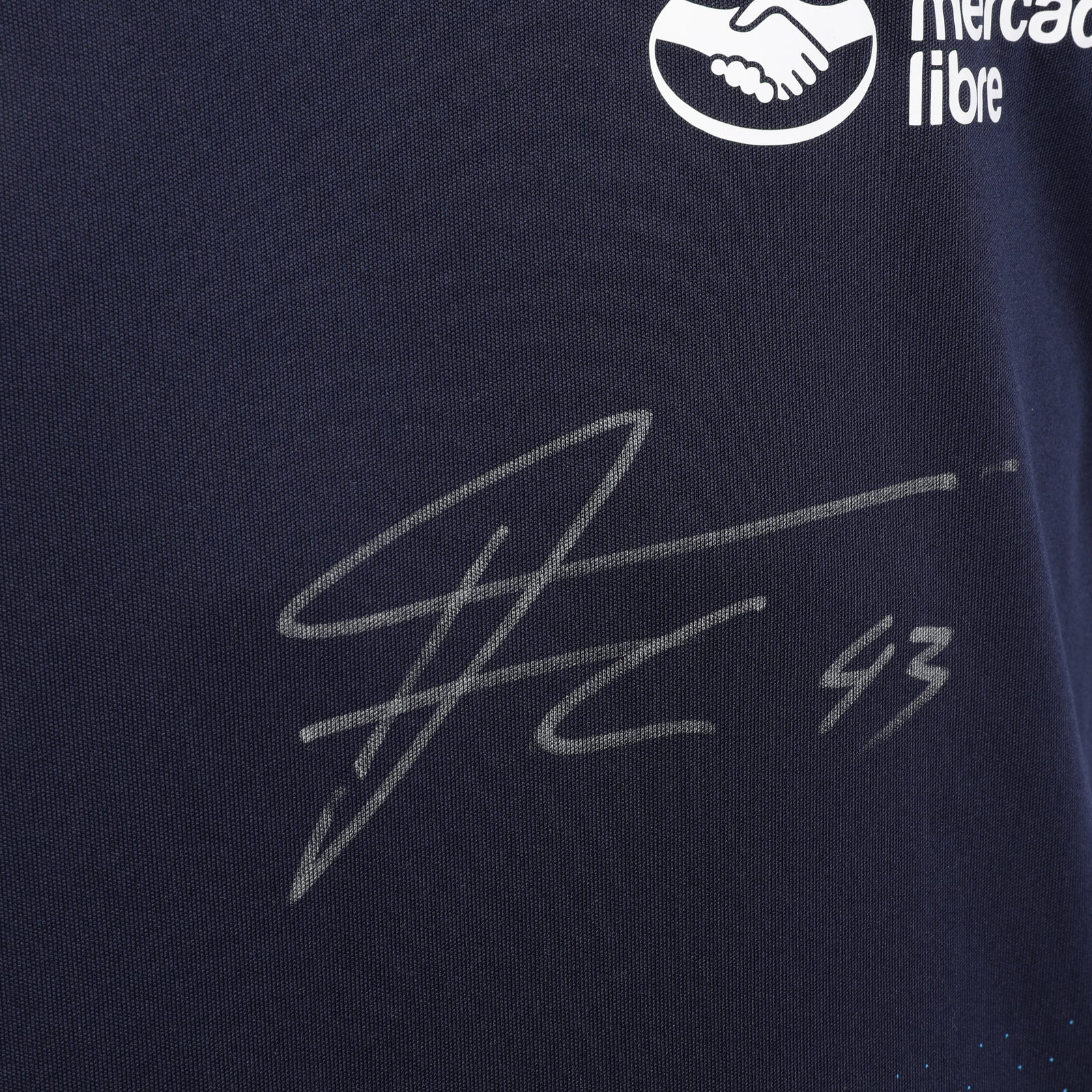 LOT 575 - Williams 2024 Shirt - Dual Signed By Alex Albon & Franco Colapinto - Make-A-Wish