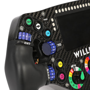 Premium Official 2024 Atlassian Williams F1 Team FW46 1:1 replica steering wheel for home or office collector display