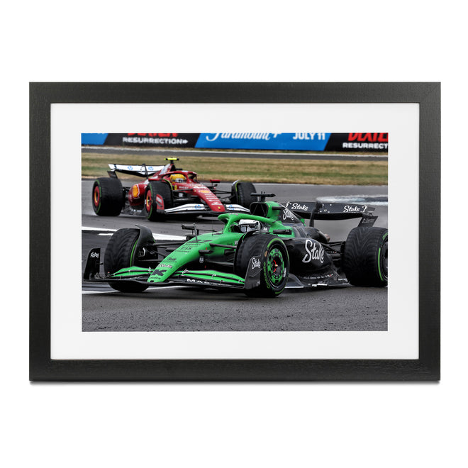 Nico Hülkenberg 2025 Stake Sauber Framed Print - British GP