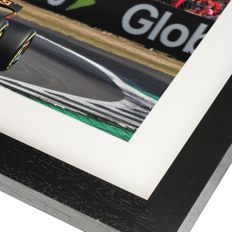 Lando Norris 2025 McLaren F1 Team Framed Print- British GP